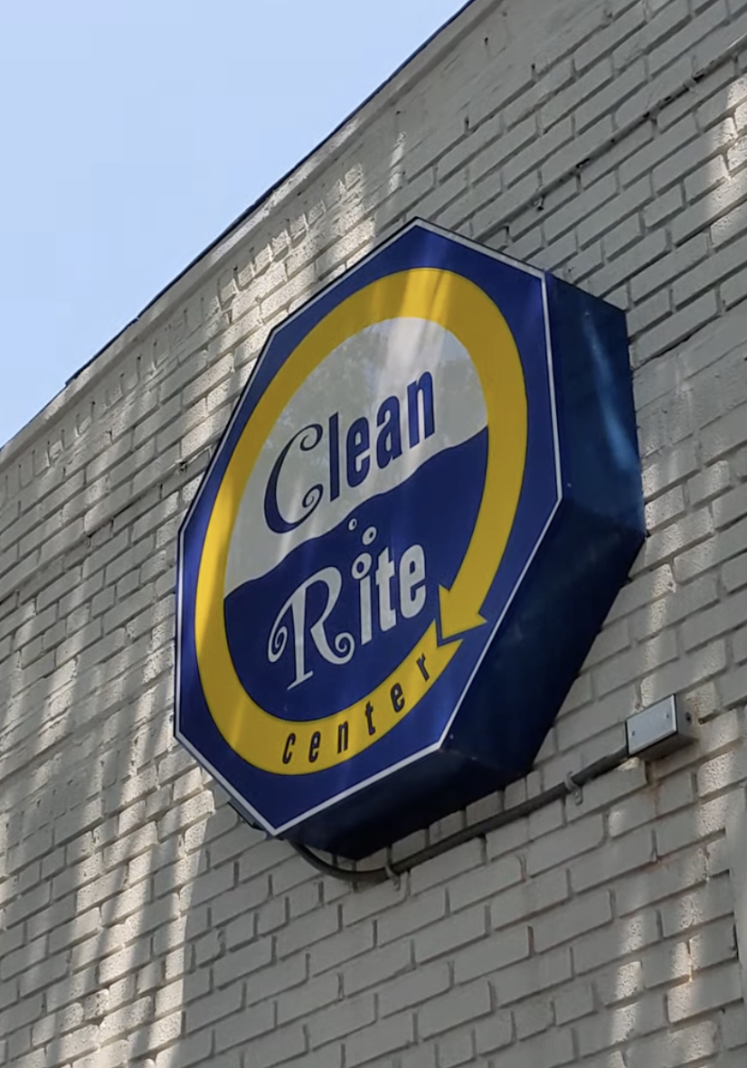 clean rite store sign